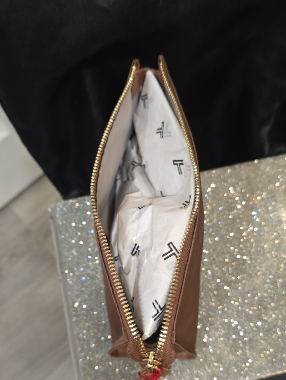 TUMI Vista Small Pouch- Tahini - Picture 9 of 9